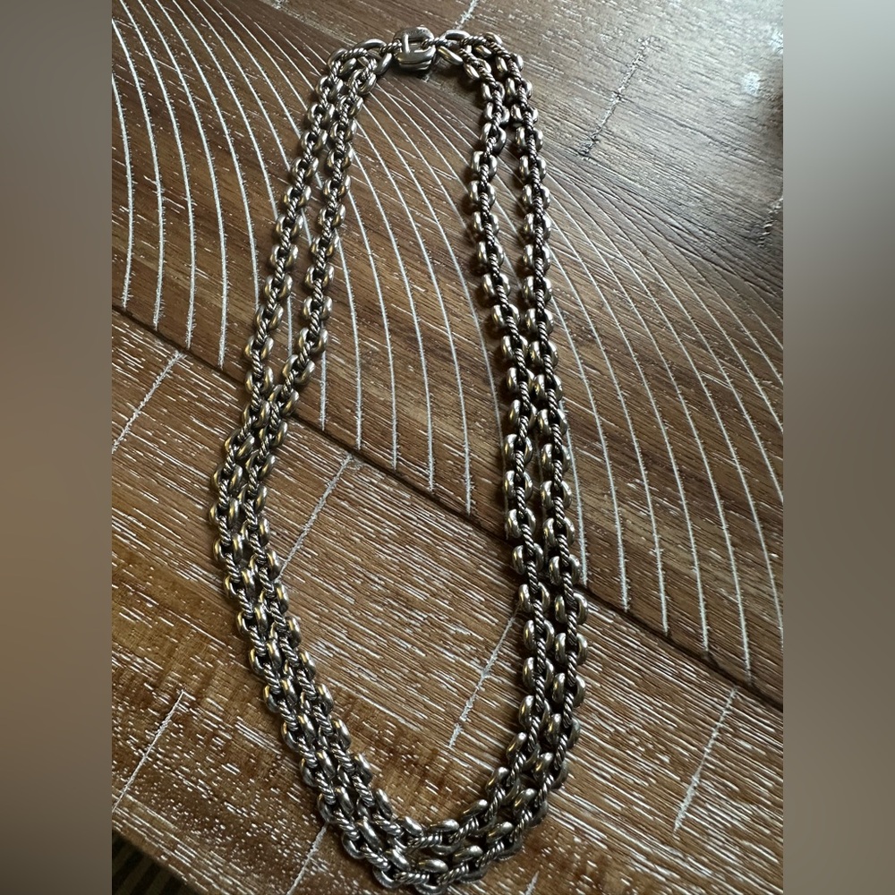 David Yurman Silver Necklace - Picture 3 of 6